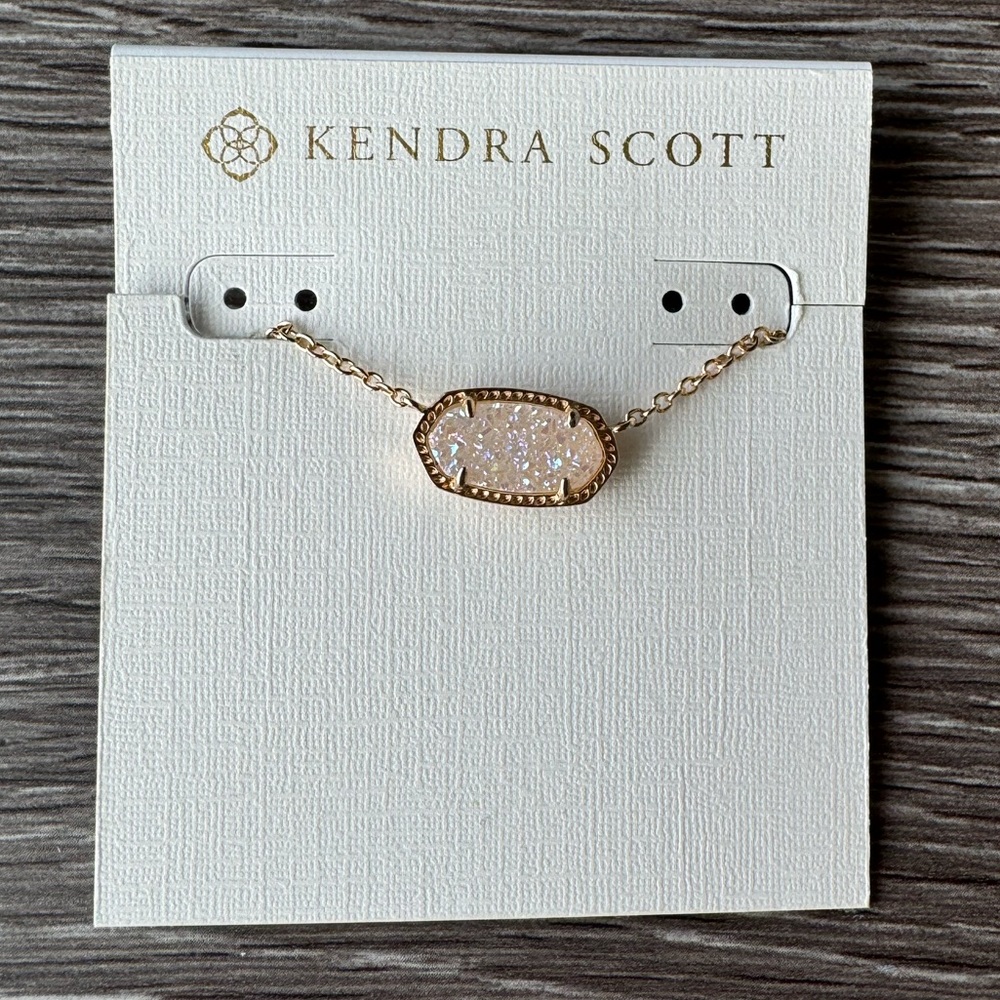 Kinda Scott Elisa Necklace in Iridescent Drusy
